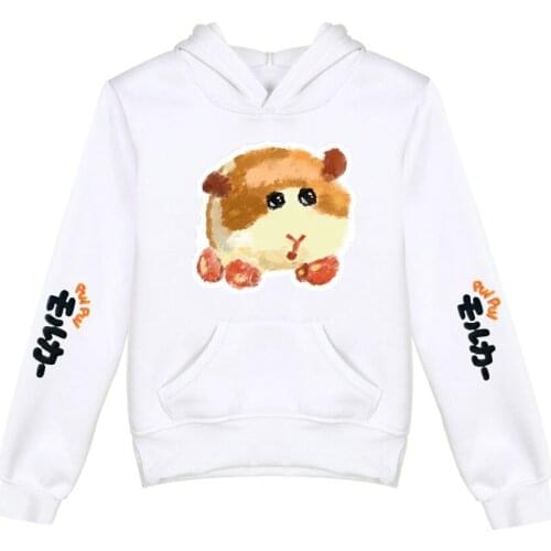 Anime Pui Pui Molcar Hoodie Childrens Sweatshirts Girl Boys Pullover Harajuku Streetwear Cartoon Fashion Kids Clothes