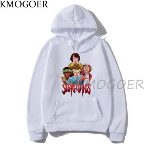 90s Stranger Things Season 3 Hoodie Women Funny Cartoon Harajuku Stranger Thing Men Sweatshirt Fashion Female Kawaii Hoody