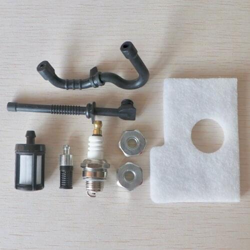 Air Oil Fuel Filter Line Hose Spark Plug Bar Nuts repair parts fit For Stihl MS180 MS170 017 018 MS 170 180 Chainsaw