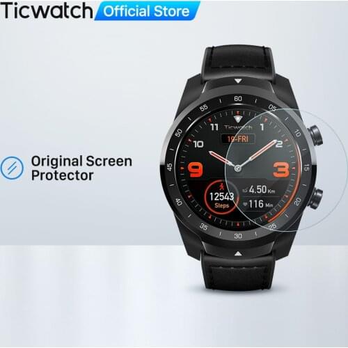 TicWatch Official Screen Film Protector General size for Pro/S2/E2/E/S/Pro 4G/Pro 2020