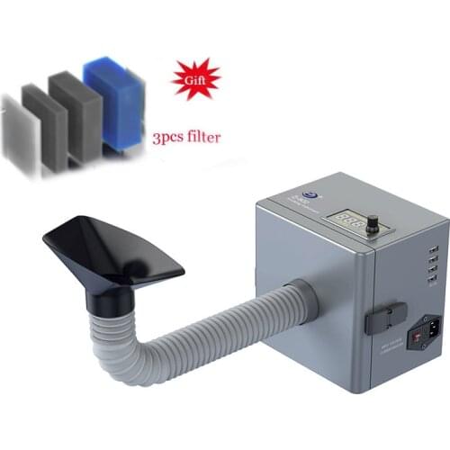 4000rpm Desktop Smoking Apparatus Laser 8 USB 5V-3A Welding Exhaust Fan Tin Planting Repair Detoxification and Ventilation Tools