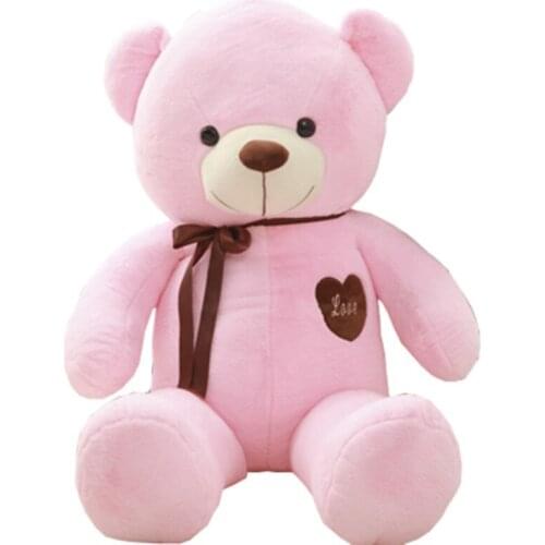 1pcs 100-200cm Factory price 2018 new UPDATED Plush shell Bear skins empty coat bear plush toy skin unstuffed plush animal skins