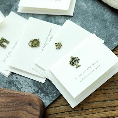1pcs per pack Creative Greeting Card Wedding Invitation Valentines Day Message Card Birthday