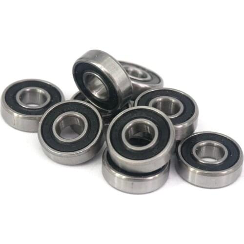 10pcs 695-2RS 5x13x4mm ABEC1 Thin-wall Shielded Deep Groove Ball Bearing