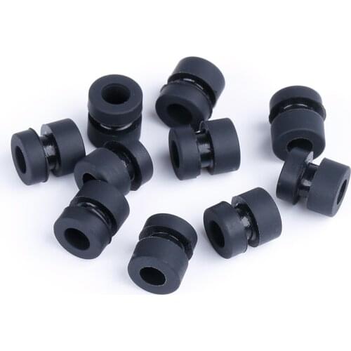 20PCS M2 M2X5.6 M3 M3X6.6 Rubber Shock-Absorbing Ball Damping Column for FPV Racing Flight Controller Stack Replacement DIY Part