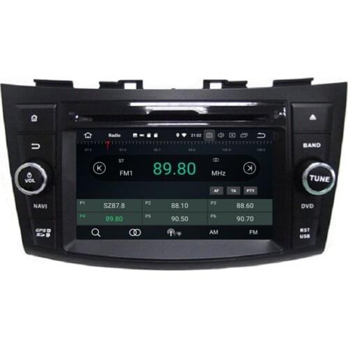 IPS Screen 4GB RAM Octa Core 7" Android 8.0 Car DVD for Suzuki Swift 2011-2014 Stereo Radio GPS Bluetooth WIFI USB 32GB ROM