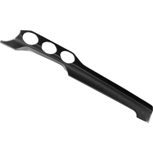 Fit For Ford Mustang (2014-2018) real carbon fiber control dashboard panel cover car interior modification