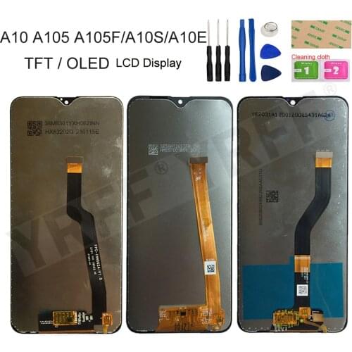 For Samsung Galaxy A10 A10e A10s A105 A105F LCD Display With Touch Screen Digitizer Assembly Repair Parts OLED Good Quality