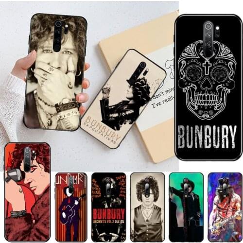 Enrique Bunbury Phone Case for Redmi 9A 8A 7 6 6A Note 9 8 8T Pro Max Redmi 9 K20 K30 Pro