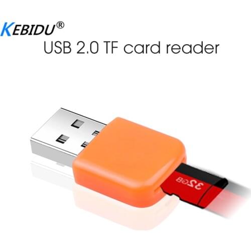 Kebidu Colorful High Speed USB 2.0 Micro SD Flash TF Memory Card Reader Micro SD Transflash To Adapter Fashion