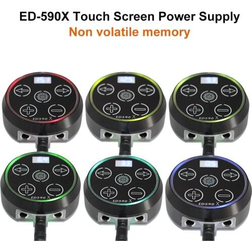 Top Selling Touch Screen Intelligent Digital LCD Tattoo Power Supply High Quality Black Tattoo Power Supply For Tattoo Machine