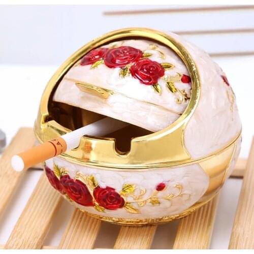 Multifunctional European fashion ashtray with spherical ashtray funny ashtray ash trays ash tray cute cigar ashtrays