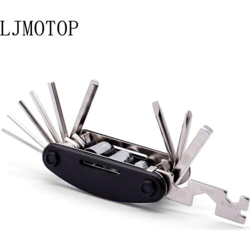 Multifunction Motorcycles Tool Repairing Set Folding Wrench Ferramentas For Honda Goldwing 1800 GL1800 F6B honda silver wing 600