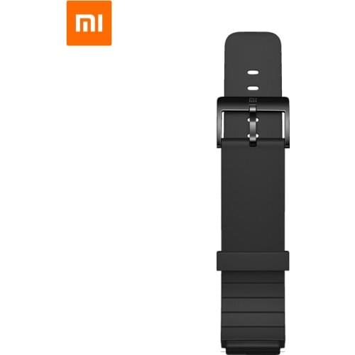 Original Fluororubber Watch Strap Black Gray Silver Blue Color Smart Accessories for Xiaomi Smart Watch