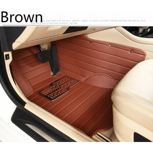 All Surrounded Durable Carpets Special Car Floor Mats for Jaguar XEL XFL XE XF XJ XJL F-PACE F-TYPE XK X-TYPE S-TYPE Most Model