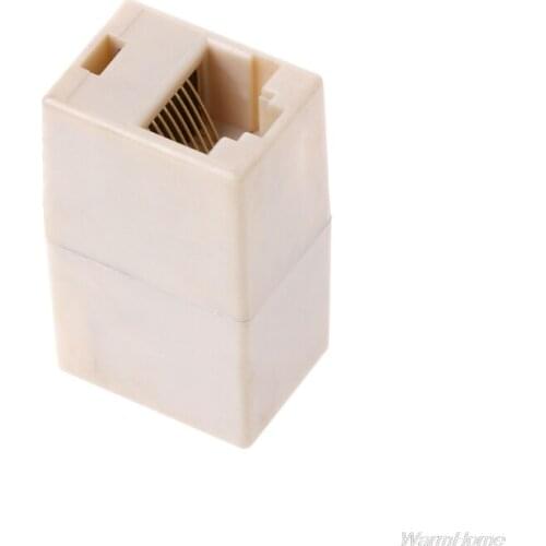 RJ45 CAT5 CAT5E Network Ethernet Connector Adapter F20 21 Dropshipping