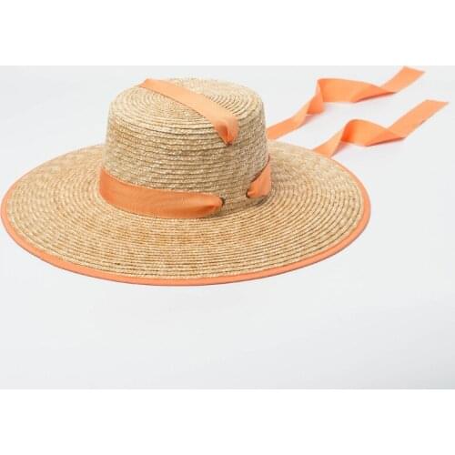 Quality Sun Hats for Women Floppy Wide Brim Beach Hats with UV UPF 50+ Protection Straw Cap Ribbon Kuntucky derby beach Hat