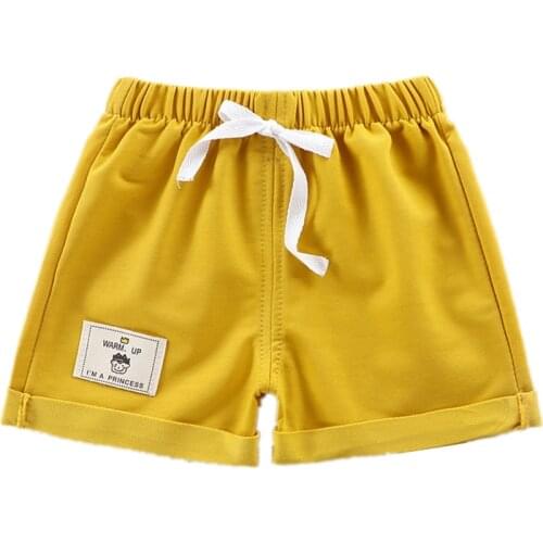 BBD Toddler New Summer Short Pants Baby Boy Girls Cotton Sport Fashion Clothes Kids 1-5 Years High Quality Sweatpants Costume