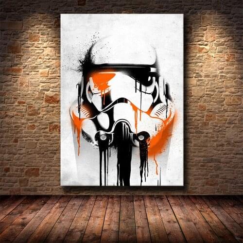 Star Wars Stormtrooper Wall Art Poster Canvas Painting Movie Wallpaper Paintings Wall Art Pictures Living Room Home Decor