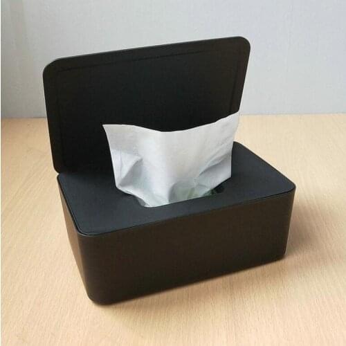 Dry Wet Tissue Paper Case Care Baby Wipes Napkin Storage Box Holder Container Wipes Dispenser Home Tissue Holder
