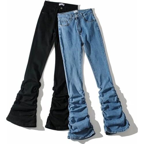 UETEEY Women's Flared Jeans