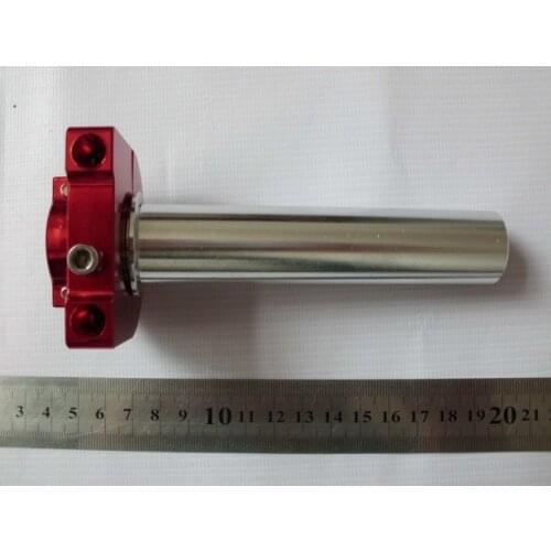 1PCS RED Throttle Clamp Accelerator FOR HONDA YAMAHA KAWASAKI MOTORCYCLE Pit Dirt Bikes ATV
