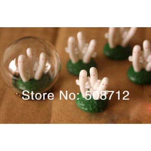 Free shippin!!! 30pcs/lot 25*16mm lovely plant delphis pendant Stuffing/ filler For Glass Cover Vials Pendant