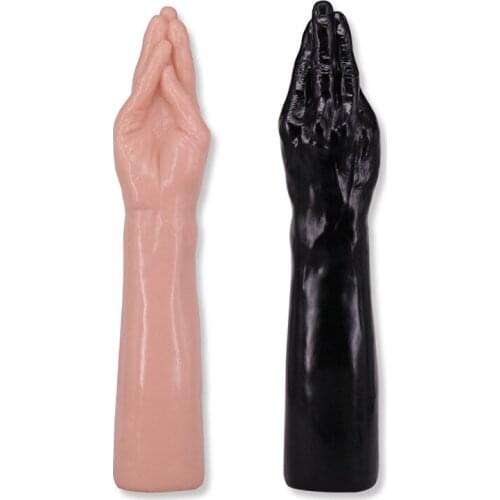 36cm Fisting Huge Dildo Hand Arm Anal Dildos for Women Big Dick Large Dildo with Suction Cup Artificial Penis Sex Toys for Woman