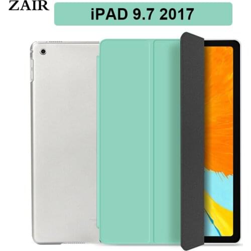 For iPad 9.7 inch 2017 5th Generation A1822 A1823 Cases for ipad Air 1/ 2 Cases for iPad 5 9.7'' Funda With Auto Sleep Awake
