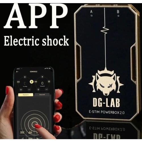DG-LAB APP Remote Control Electro Shock Dual Output Host Device Power Box Electro Stimulation Adult Games Sex Toys For Couples