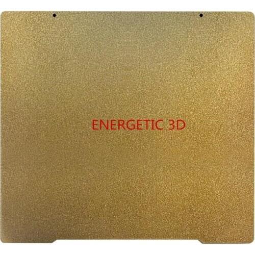 ENERGETIC Double-sided textured PEI powder-coated spring steel sheet for the Original Prusa i3 MK3S and MK2.5S 3D Printer