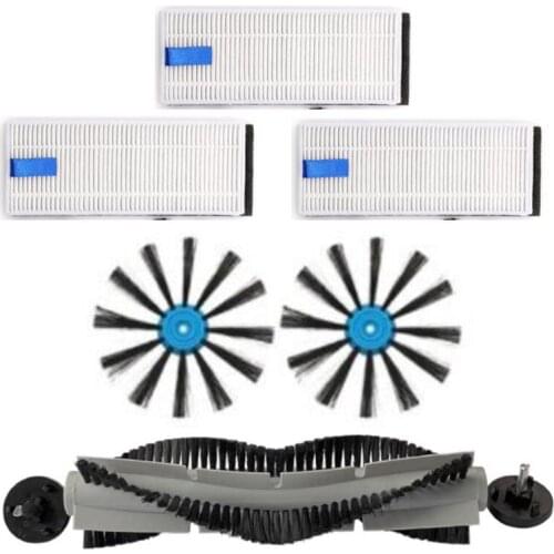 Hepa Filter Main Roller Brush Side Brushes Mop Cloth For Bissell 3115 Ev675 Sweeping Robot Vacuum Cleaner Accessory