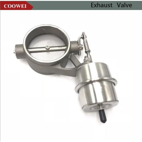 2'' Stainless steel Exhaust Valve Set Vacuum Actuator 51MM pipe closed Style