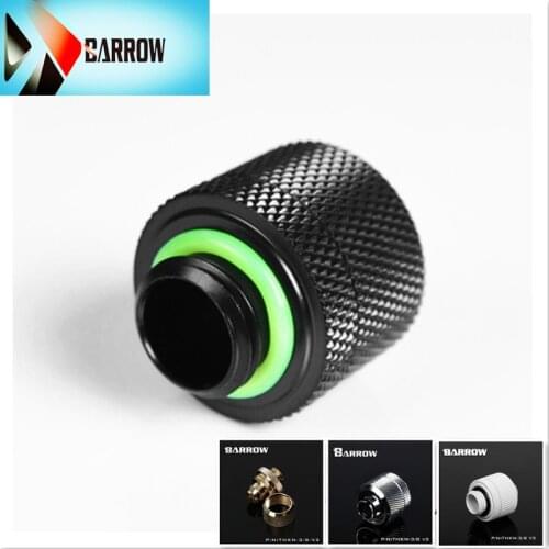 Barrow THKN-3/8-V3,3/8"ID*5/8"OD 10x16mm Soft Tube Fittings, G1/4" Fittings For Soft Tubes, gadget cooler