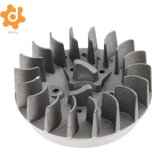 Motorcycle Flywheel Magnetic Fly Wheel Recoil Pull Start Starter Flywheel For 49cc Engine Mini Pocket Dirt Bike ATV Quad
