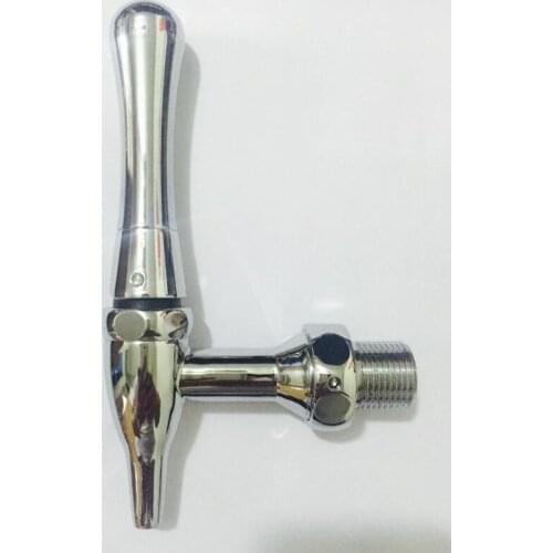 Stainless Steel draft beer dispenser faucet set, Tobacco pipe style Kegerator Tap homebrew, Restaurant beer faucet adjustable
