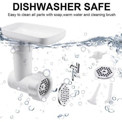 Food Grinder Attachment For KitchenAid Stand Mixers Includes Sausage Filler Tubers grinding plates Meat Grinder Attachmen