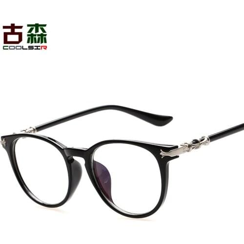 New Eye Protection Flat Mirror Decorative Glasses Frame Can Be Equipped With Myopia And Other Lenses 9168