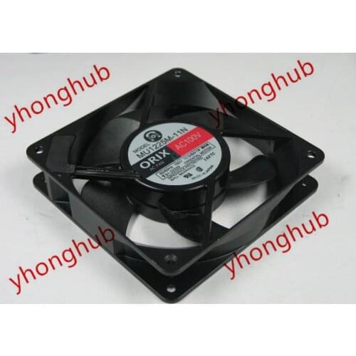 ORIX MU1225M-11N AC 100V 10.5/9W 120x120x25mm Server Cooling Fan
