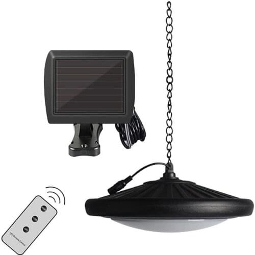 Suspended Solar Lamps Solar Powered Street Lamp Outdoor Garden Hanging Light Indoor Chandelier Pendant Light for Gazebo