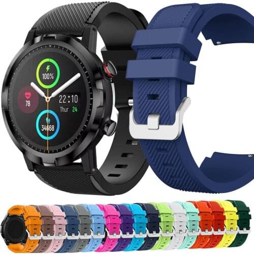 For Haylou RT LS05S Watchband 22mm Silicone Strap Wristband For Haylou RS3 LS04 Quick Release Sport Replacement Bracelet
