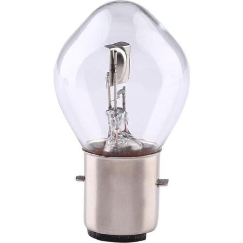 2pcs Universal Motorcycle B35 BA20D 12V 10A 35W Headlight Quality Lamp ATV Bulb Scooter High For Moto X3F6