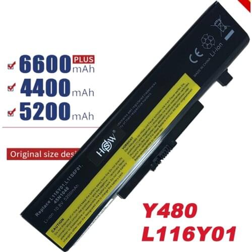HSW 6CELLS LAPTOP BATTERY for IdeaPad G580 Y580 Y480 Z480 Y580N121500049 FOR LENOVO G500 Y485N Series