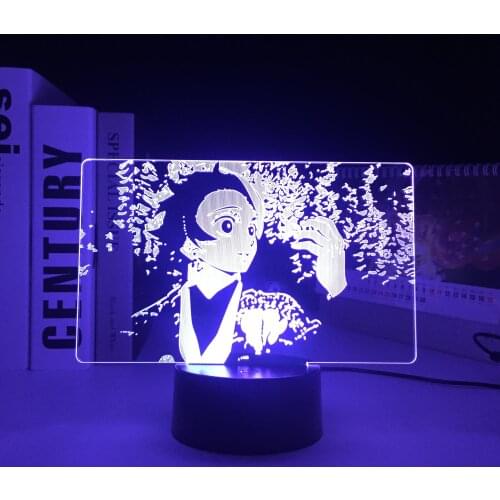 Demon Slayer Anime Figure Kamado Tanjirou LED Night Light for Bedroom Decor Light Brithday Gift Manga 3D Room Desk Lamp