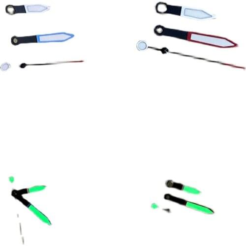 For NH35 NH36 Movement Watch Hands Three Pointers Green Luminous Needles for NH35 NH36 Watch Movement Accessories