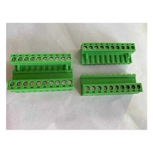 DHL 100sets KF2EDG5.08-2p/3p/4p-16p Reverse pluggable PCB terminal block KF2EDGRK-5.0/5.08MM Wire to wire Plug IC2.5-ST