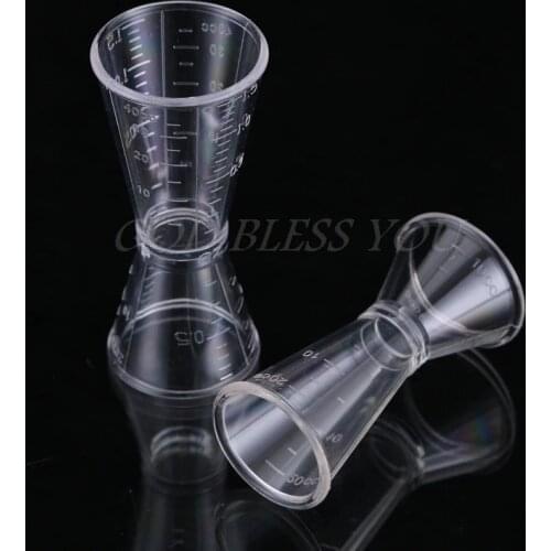 S / L Jigger Single Double Shot Cocktail Measure Cup Wine Short Drink Bar Party Drop Shipping
