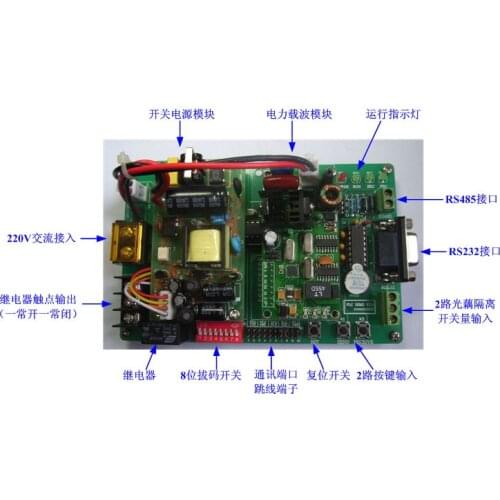 Power Line Communication Module Assessment Kit Development Learning Board BWP09 Learning Kit