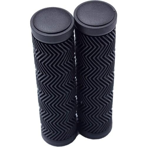 Non-slip Soft Rubber Mountain Bicycle Handlebars Outdoor Sports MTB Bike Handlebars Water ripple Handlebars Parts