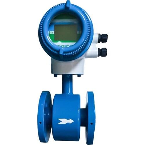 New Arrival Digital Display Integrated Electromagnetic Flowmeter 50MM Sewage Treatment Intelligent Electromagnetic Flow Meter